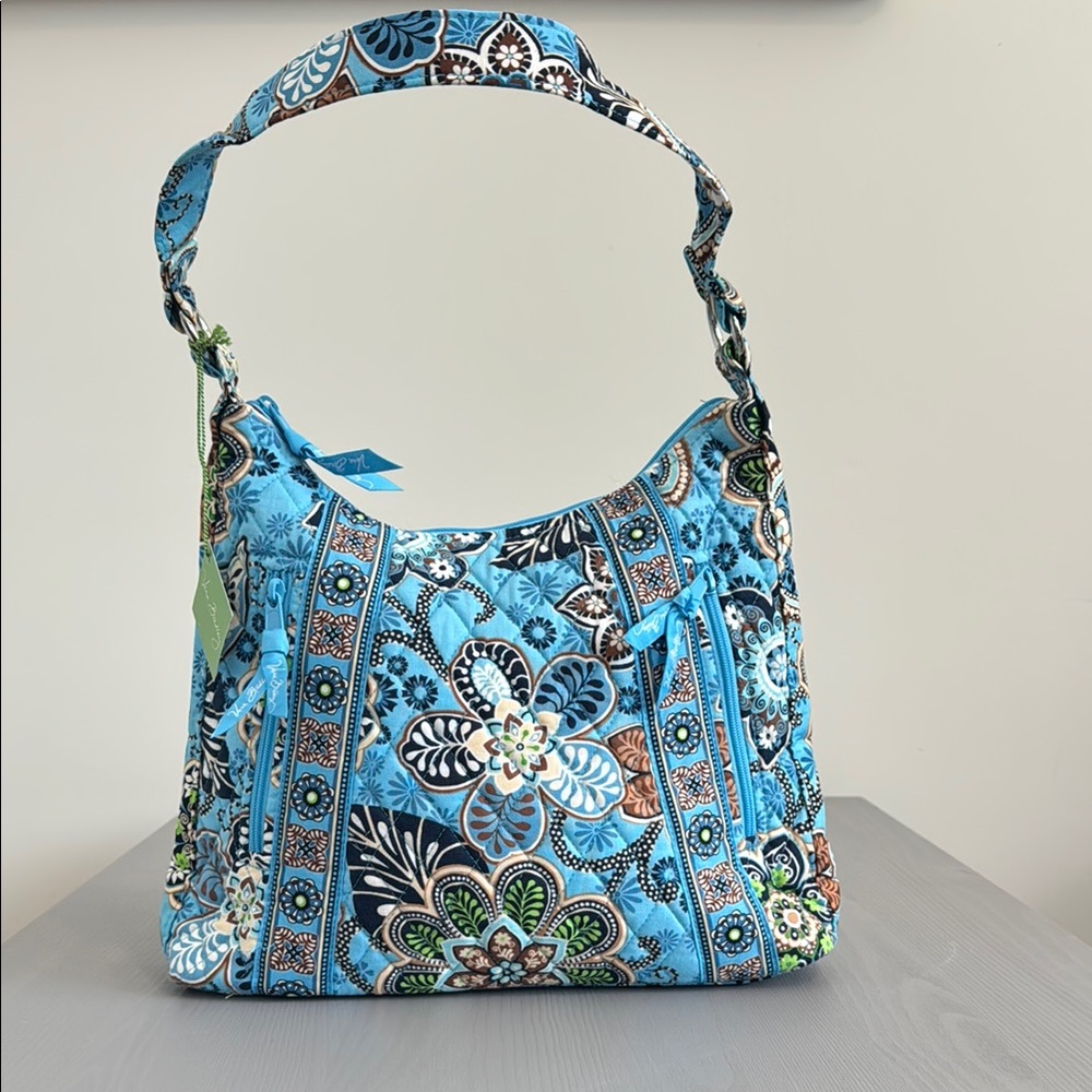Vera Bradley Lisa B Purse in Bali Blue
